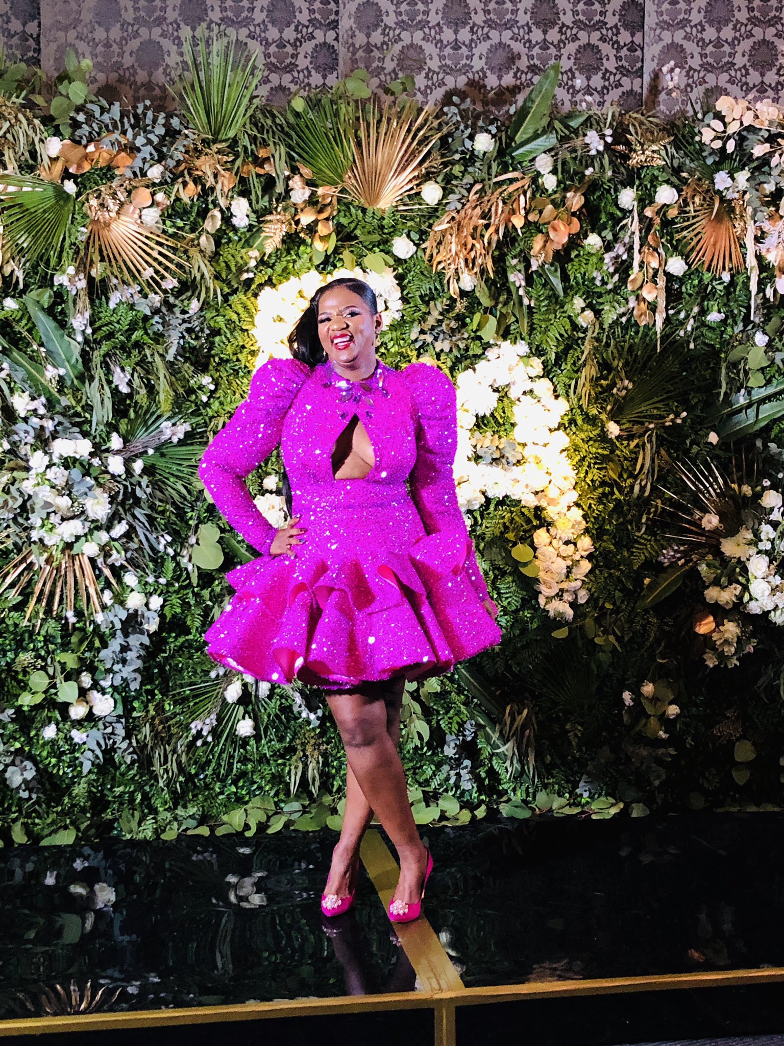 SHAUWN MKHIZE ROLLS OUT THE BLACK CARPET