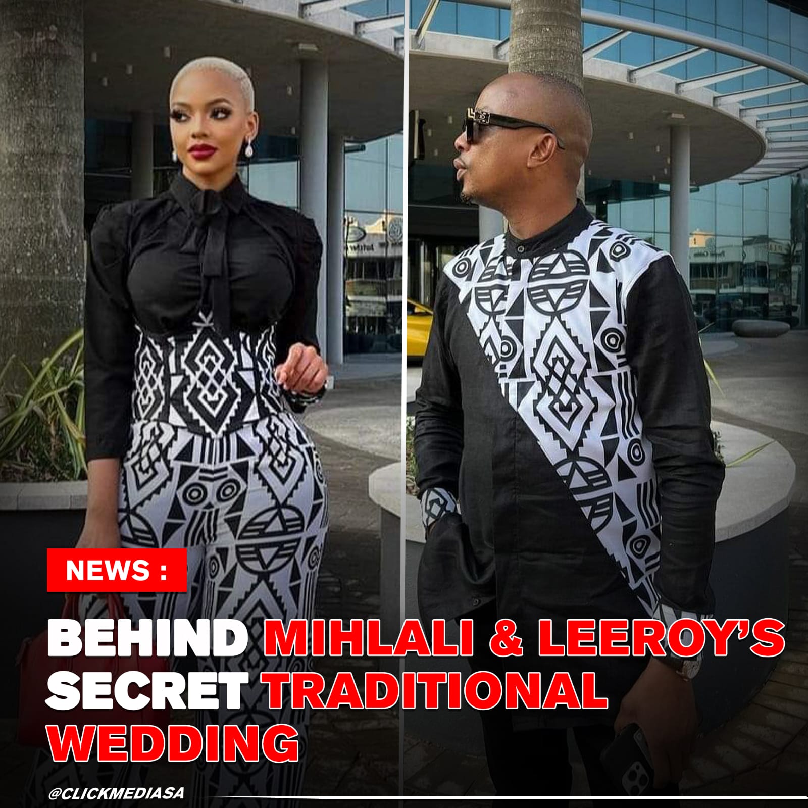 Behind Mihlali & Leeroy’s Traditional Wedding