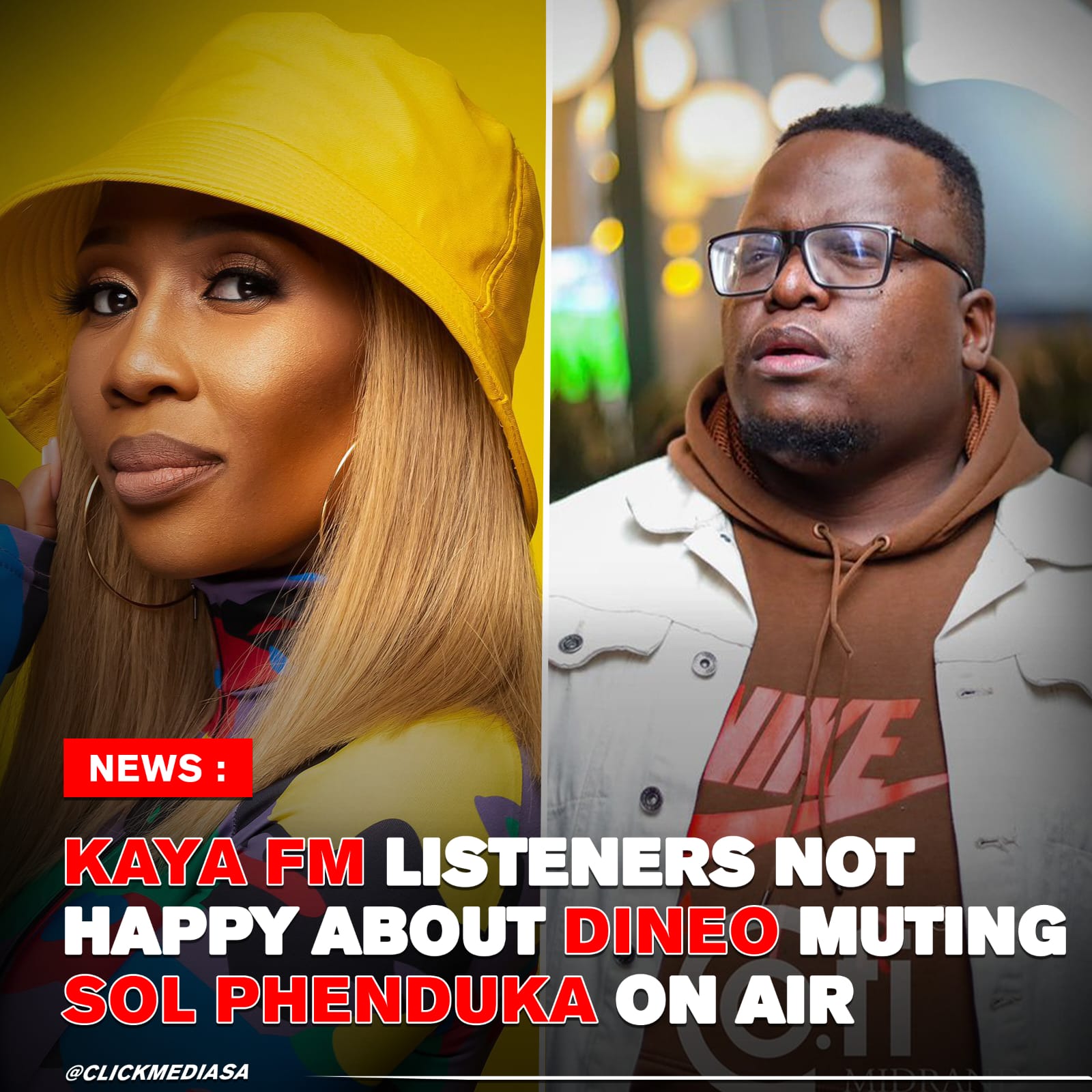Kaya 959 Listeners Not Happy About Dineo Muting Sol Phenduka On Air