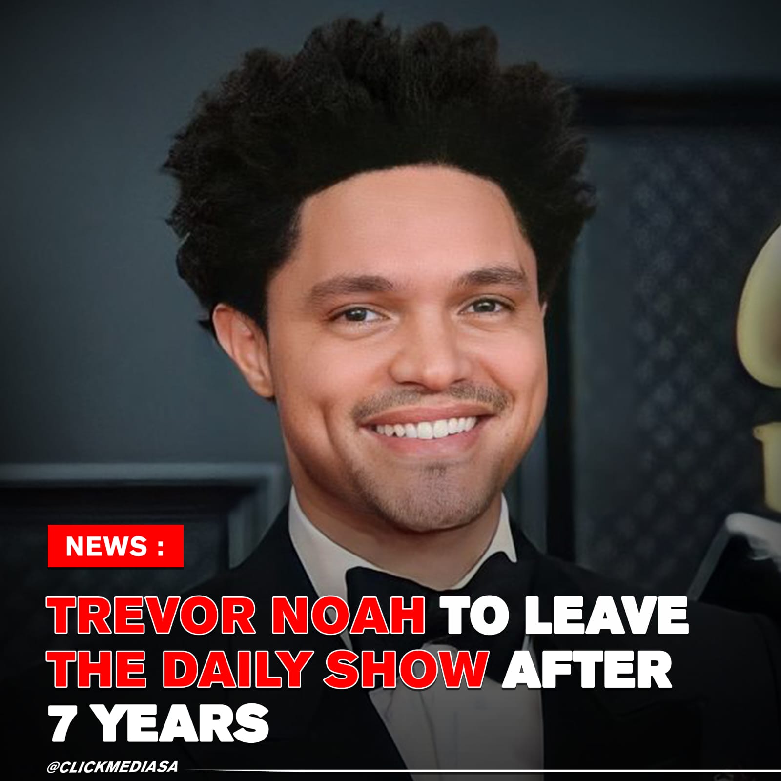 Trevor Noah To Leave The Daily Show After 7 Years