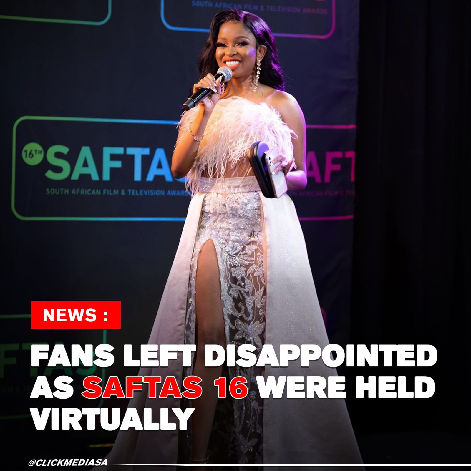 Fans Left Disappointed After SAFTAs16 Was Held Virtually