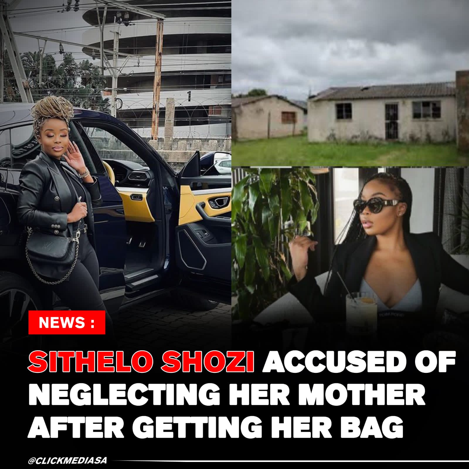 Sithelo Shozi Accused Of Neglecting Her Mother After Getting Her Bag