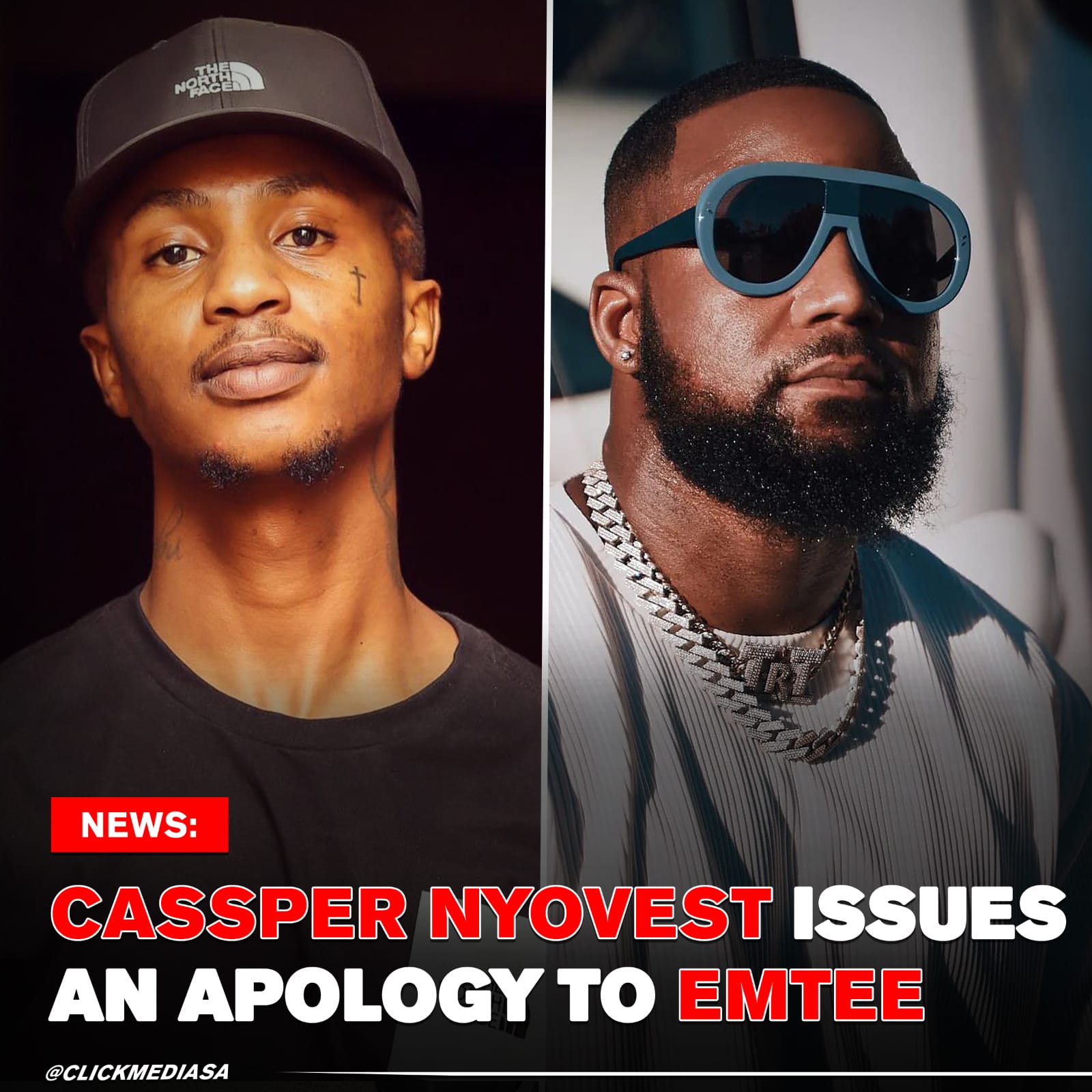 Cassper Nyovest Issues An Apology To Emtee
