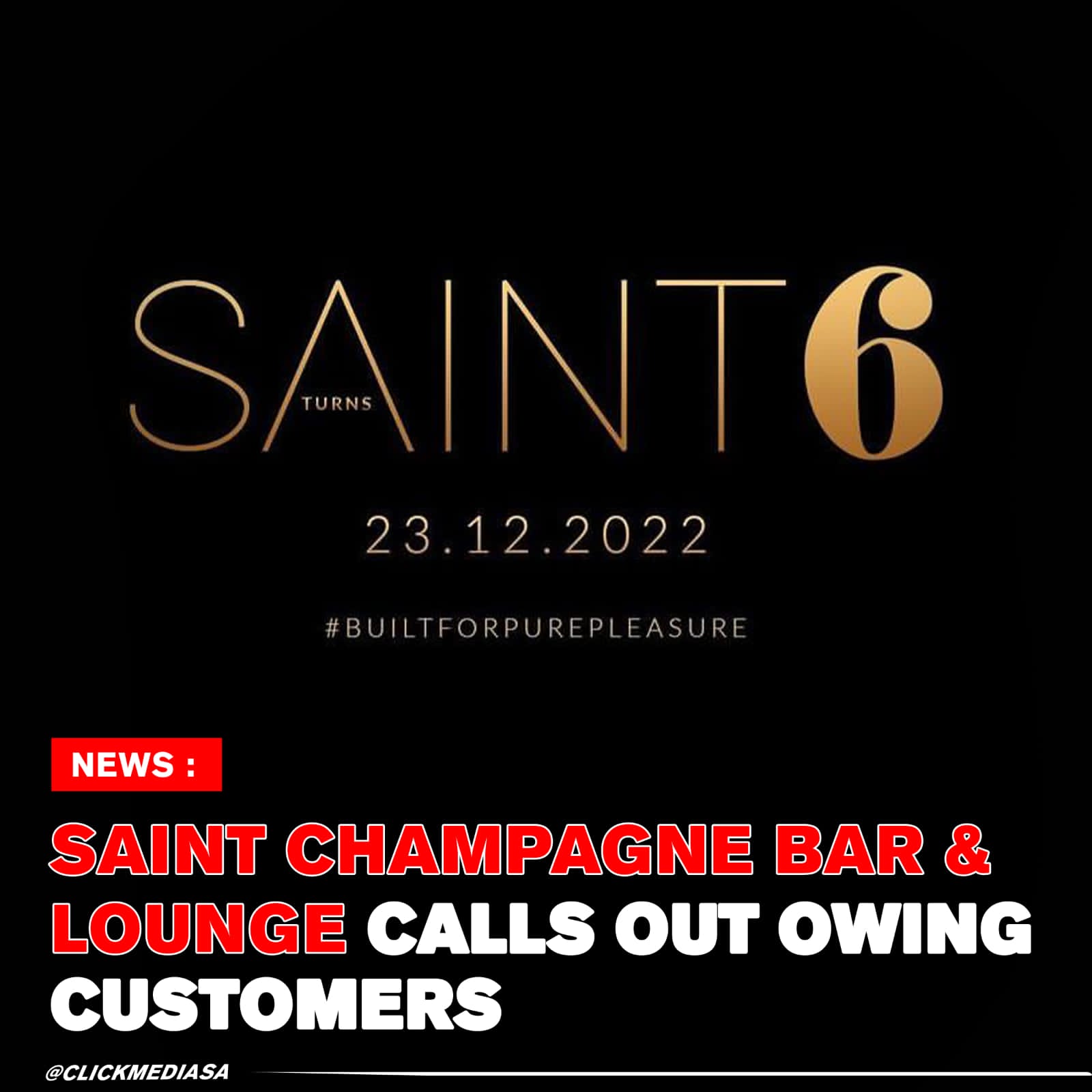 Saint Champagne Bar & Lounge Calls Out Owing Customers