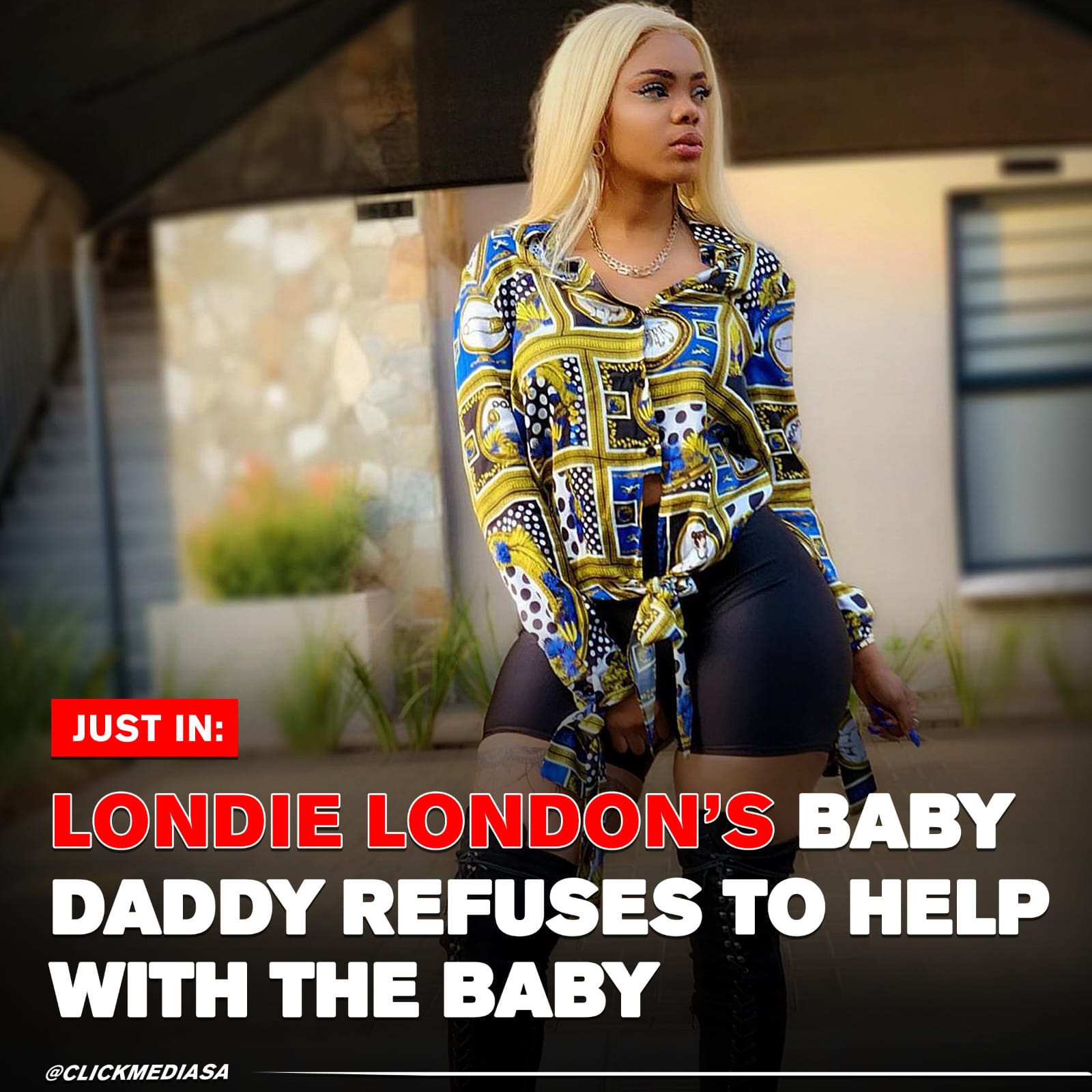 Londie London’s Baby Daddy Refuses To Help With The Baby