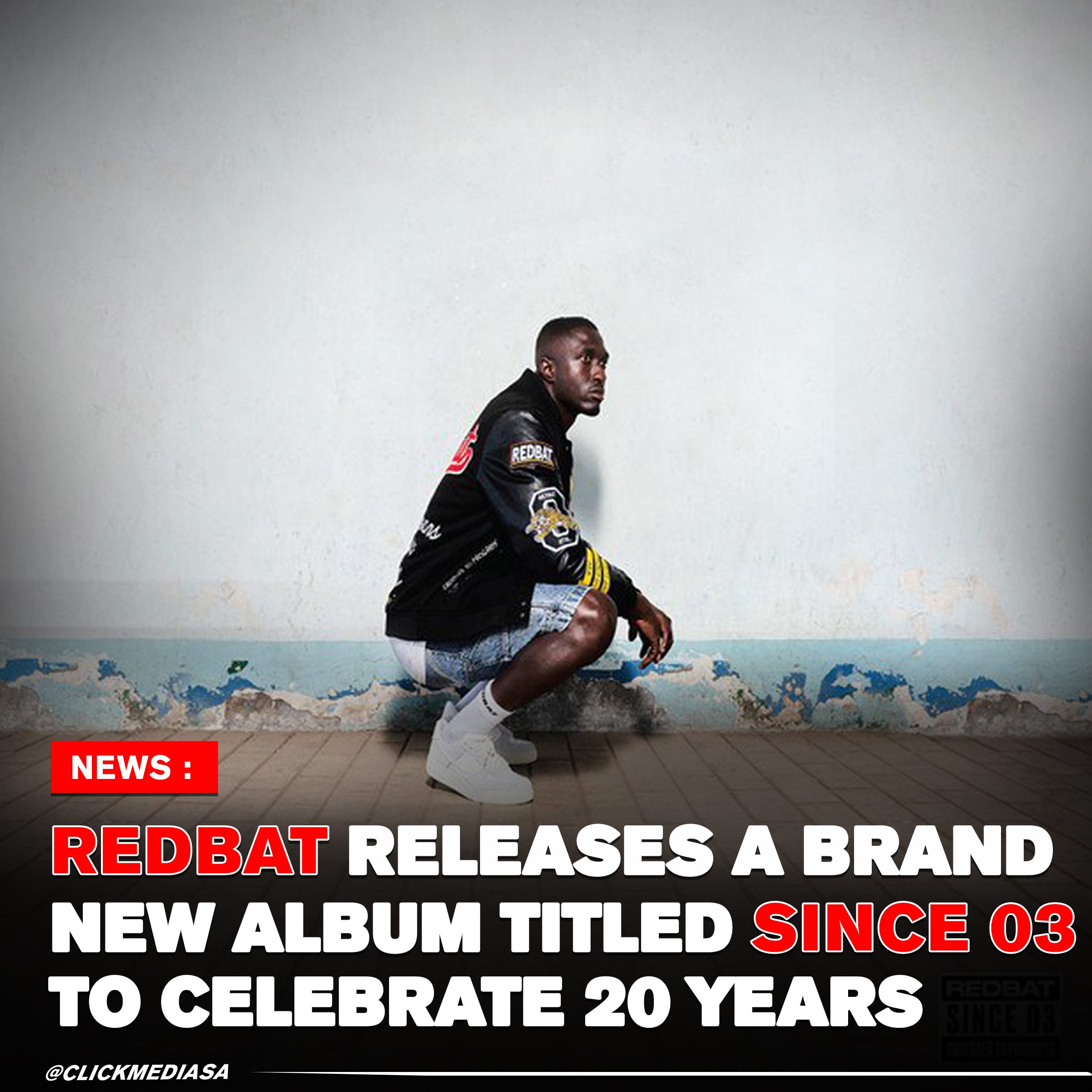REDBAT RELEASES A BRAND NEW ALBUM TITLED ‘SINCE 03’ TO CELEBRATE 20 YEARS.