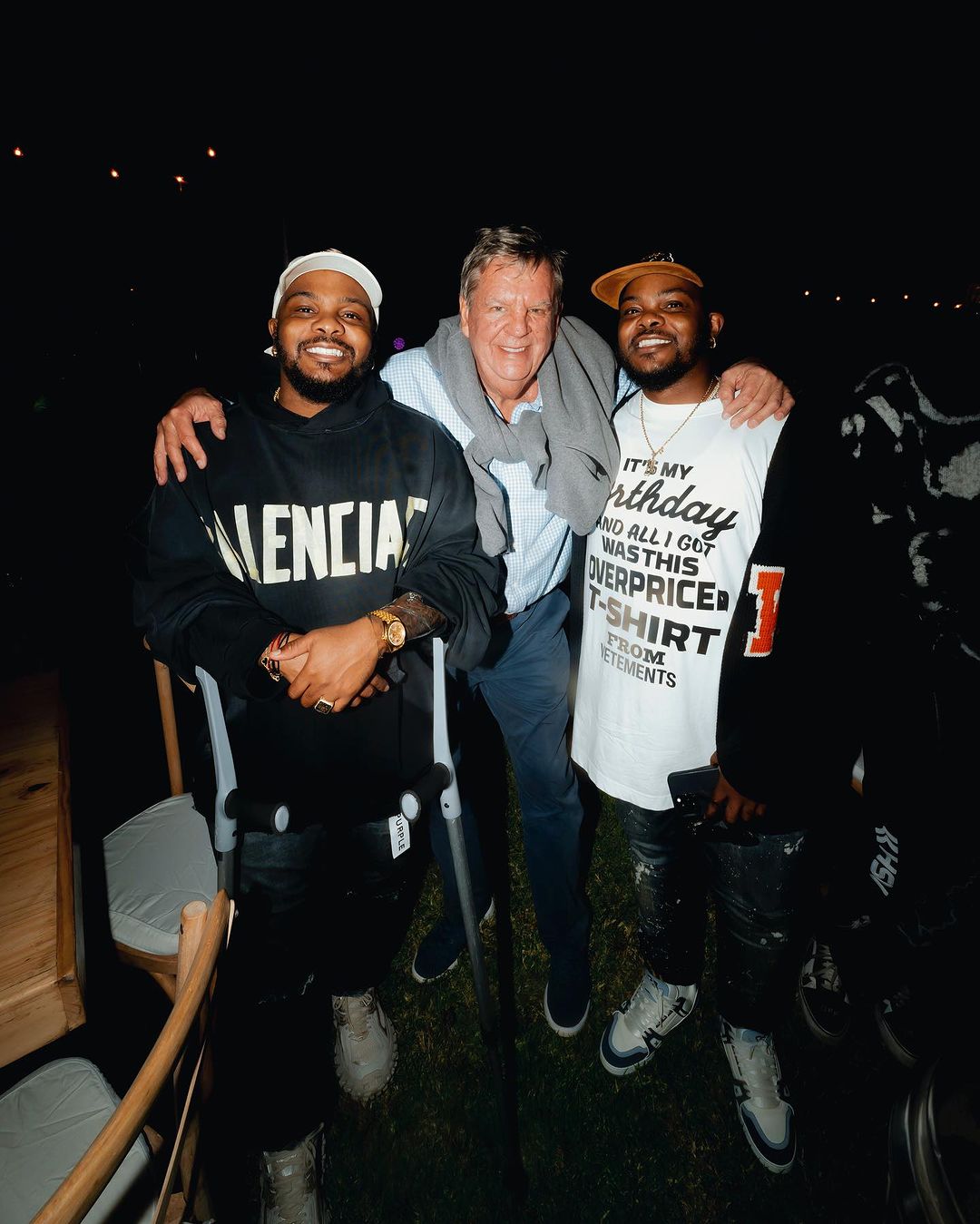 MAJORLEAGUE DJZ SEEN WITH THE RICHEST MAN IN SOUTH AFRICA JOHANN RUPERT.